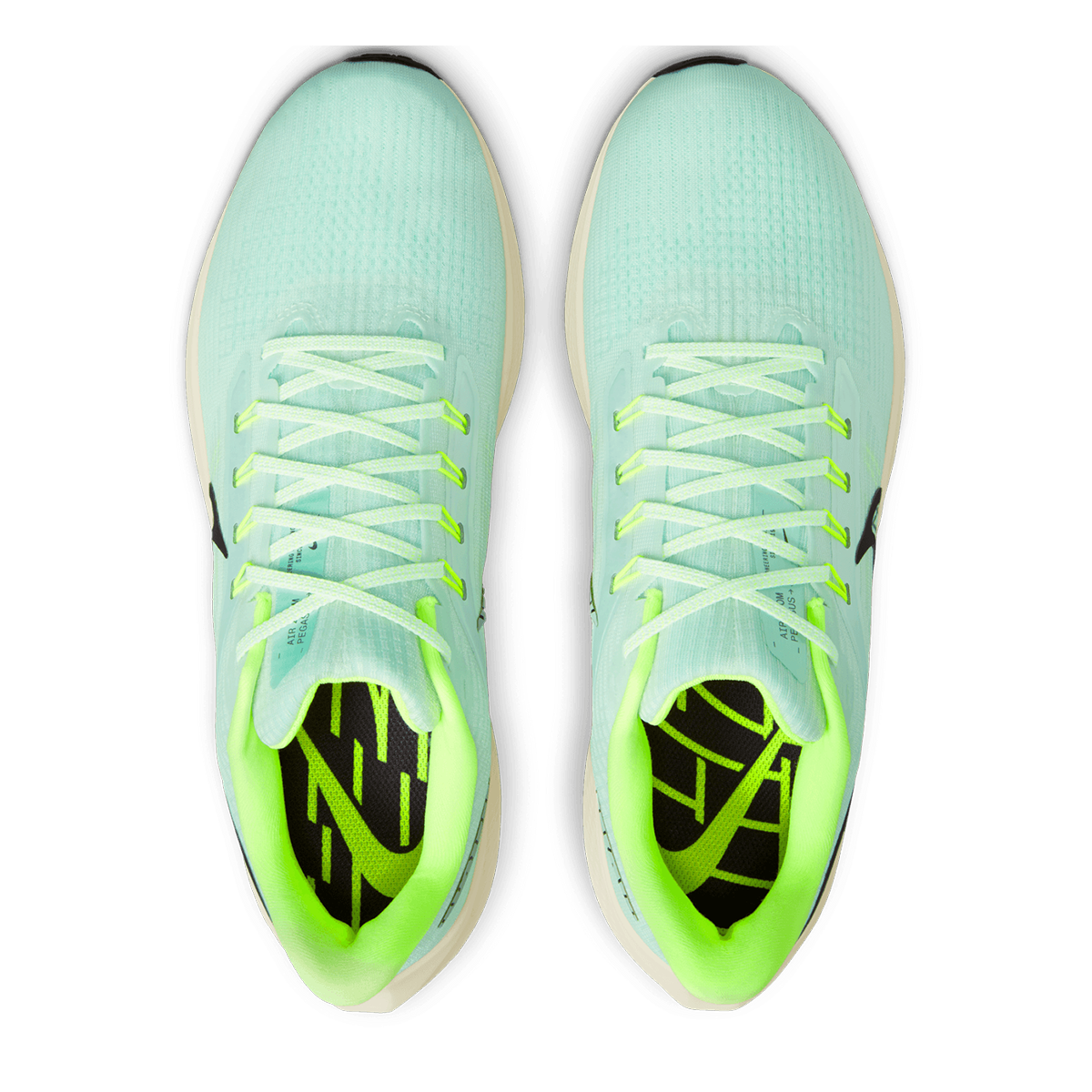 Nike Air Zoom Pegasus 39 — Scream Green - Black - Coconut Milk - Honeydew — Size D — Width 12 — Alternate View 23