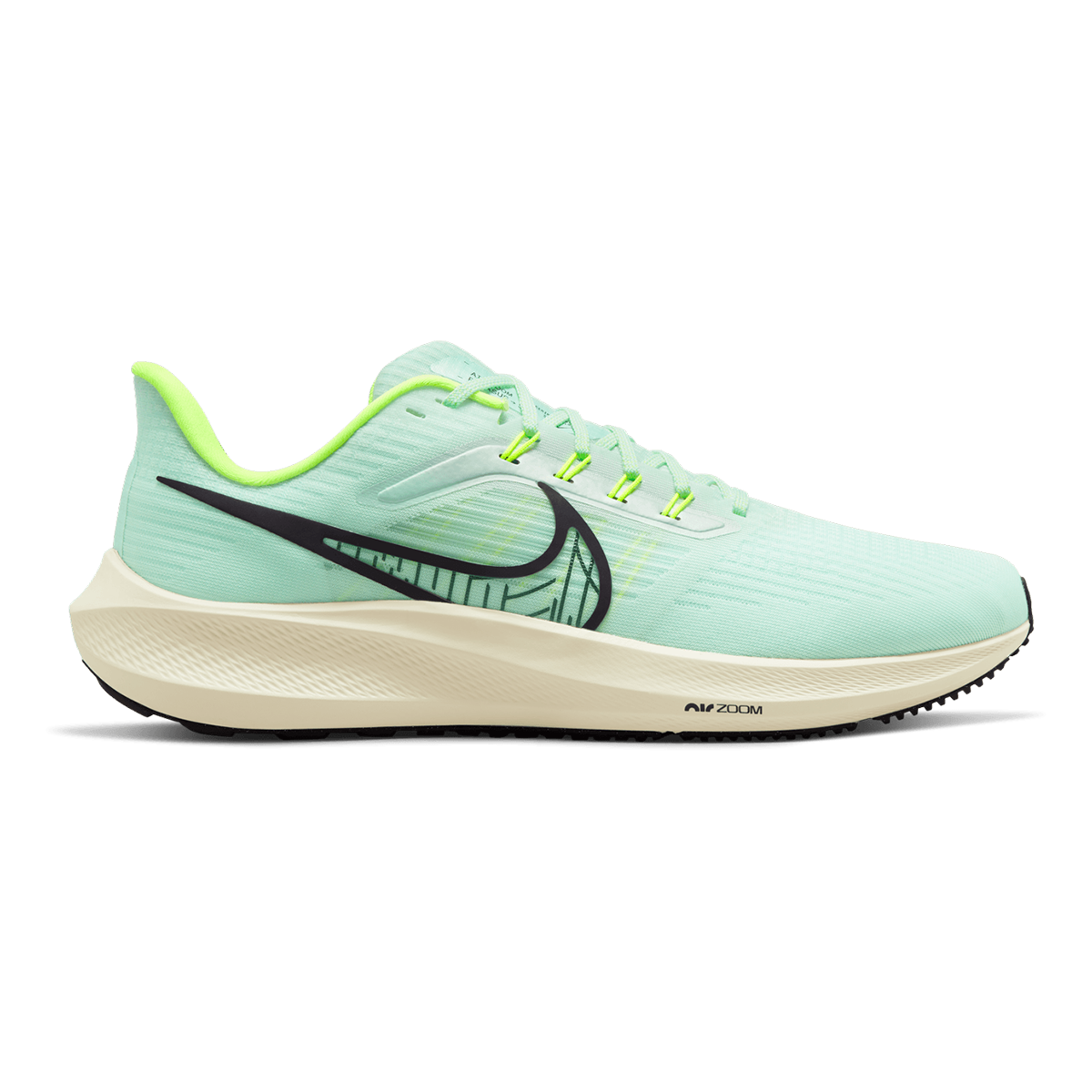 Nike Air Zoom Pegasus 39 — Scream Green - Black - Coconut Milk - Honeydew — Size D — Width 12 — Alternate View 21