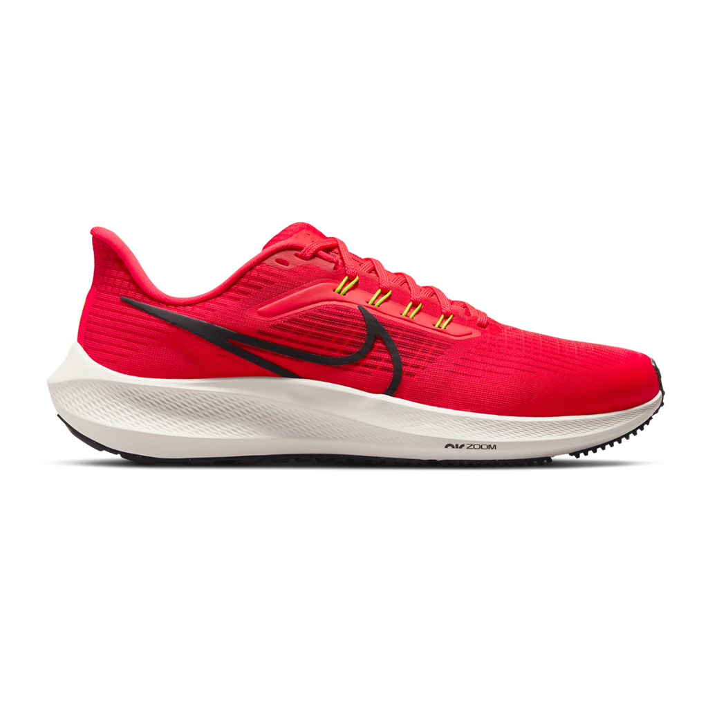 Nike Air Zoom Pegasus 39 — Scream Green - Black - Coconut Milk - Honeydew — Size D — Width 12 — Alternate View 45