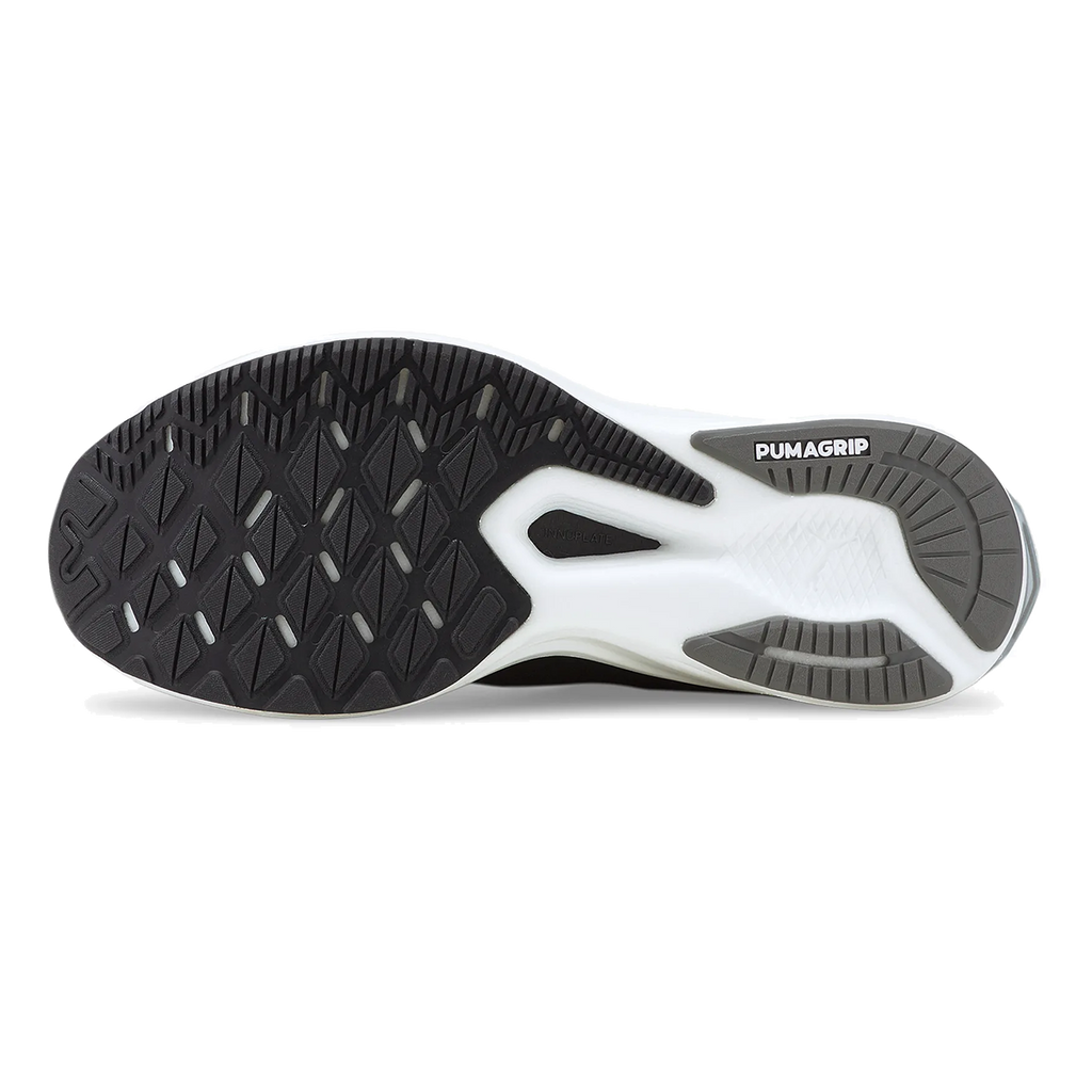 Puma Deviate Nitro — Asphalt - Harbor Mist - Cherry Tomato — Size D — Width 8 — Alternate View 7