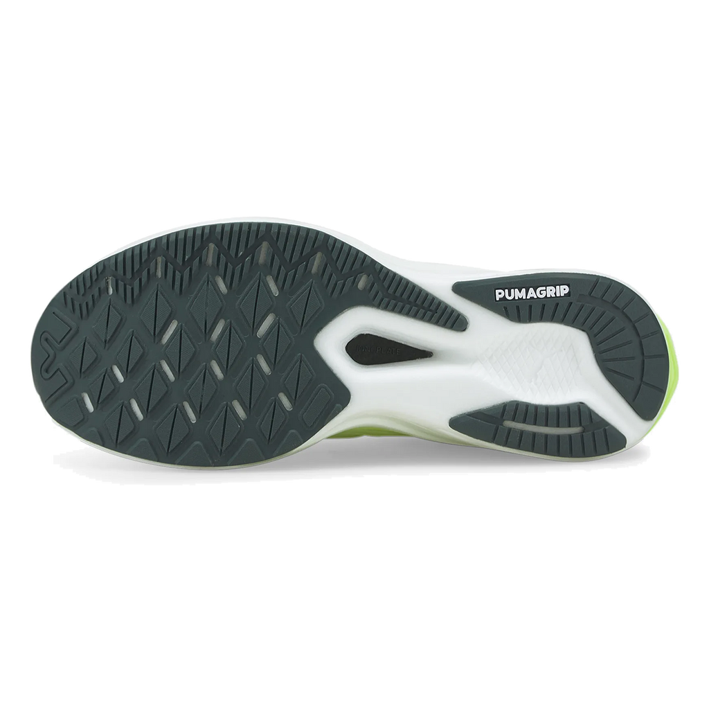Puma Deviate Nitro — Asphalt - Harbor Mist - Cherry Tomato — Size D — Width 8 — Alternate View 11