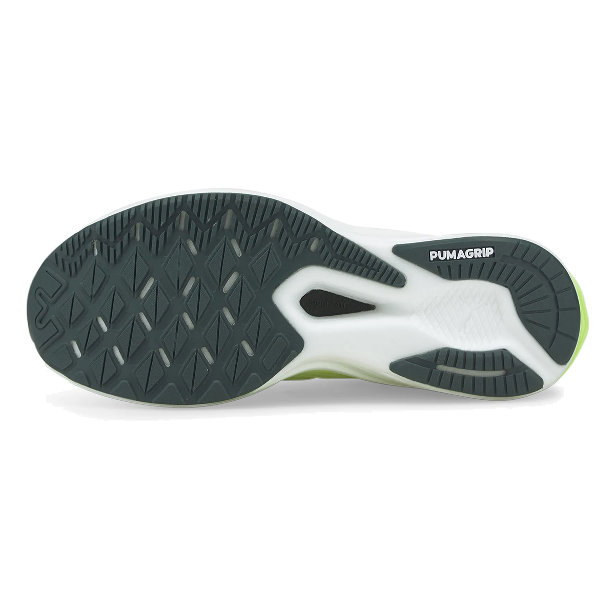 Puma Deviate Nitro — Asphalt - Harbor Mist - Cherry Tomato — Size D — Width 8 — Alternate View 11
