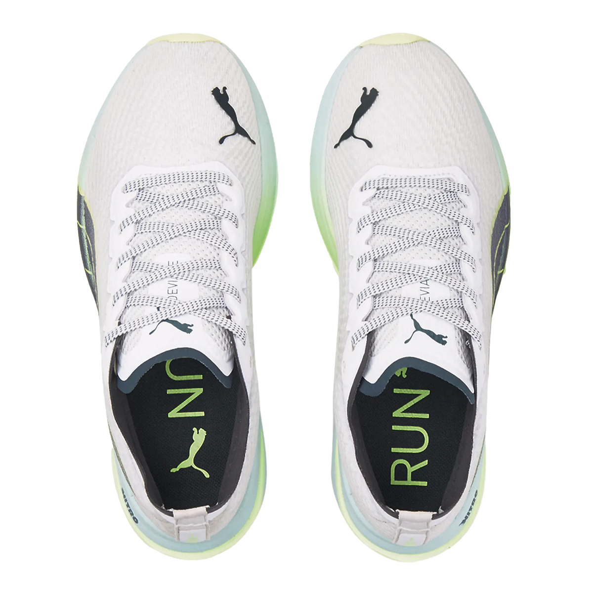 Puma Deviate Nitro — Black - White — Size B — Width 6 — Alternate View 7