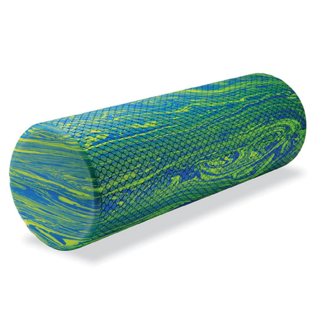 Pro-Tec EVA Bold Foam Roller — Blue - Yellow — Front View
