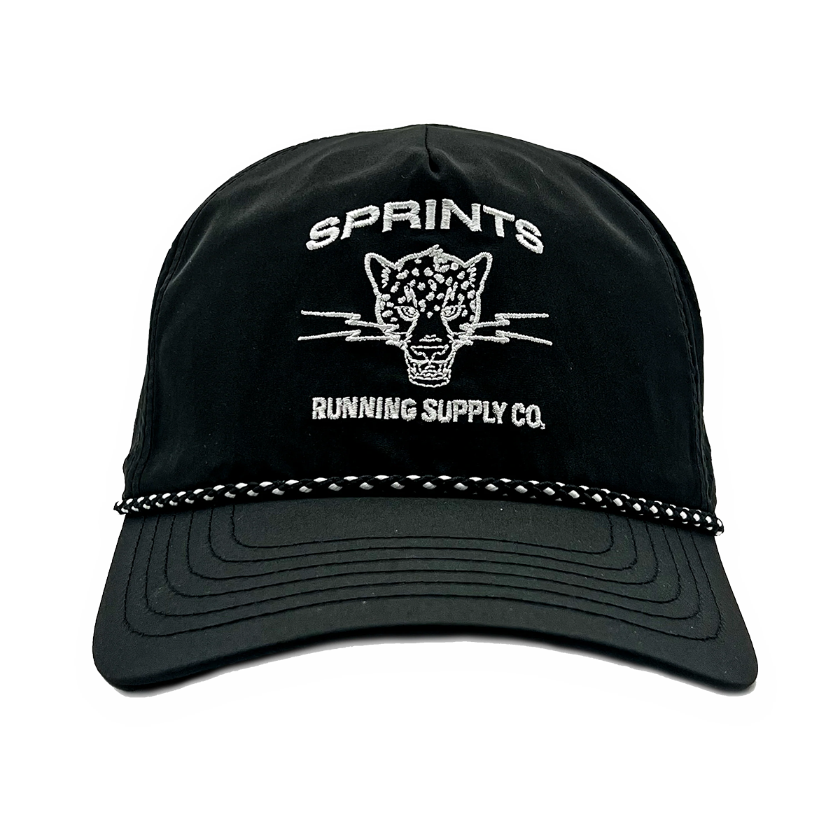 Sprints EZ Rope Snapback — Vault Jag Black — Size One Size — Front View