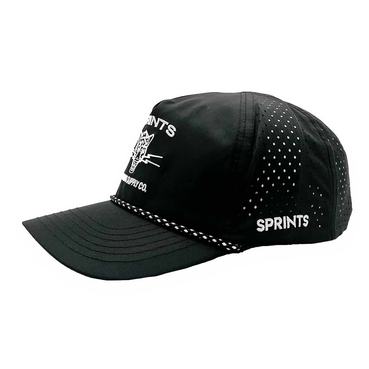 Sprints EZ Rope Snapback — Vault Jag Black — Size One Size — Side View
