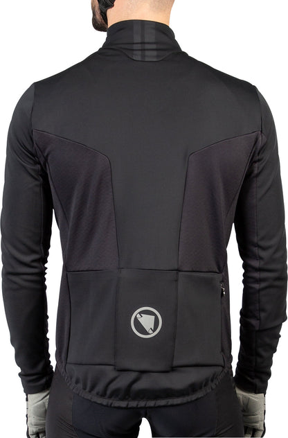 Endura FS260 Pro Roubaix Long Sleeve Mens Cycling Jersey - Black