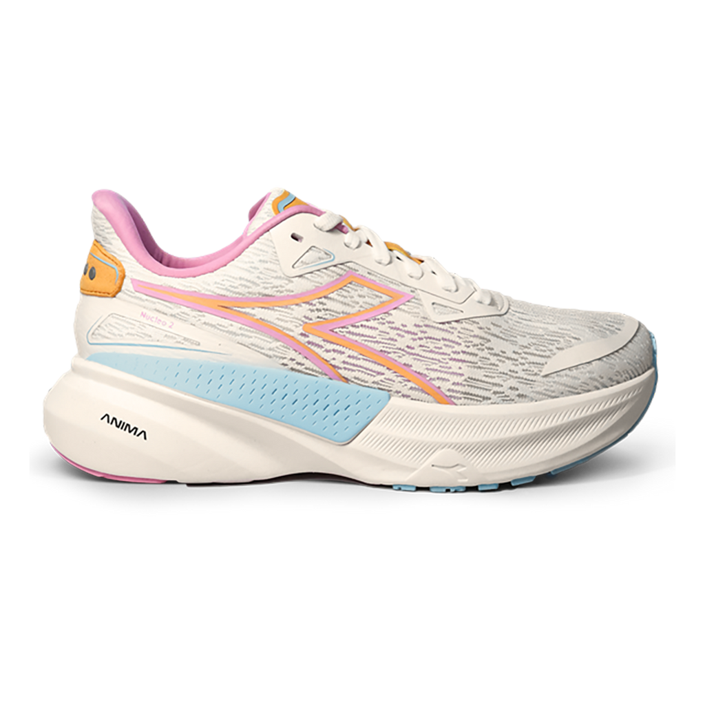 Diadora Nucleo 2 — Whisper White - Pink Frosti — Size B — Width 10 — Alternate View 17