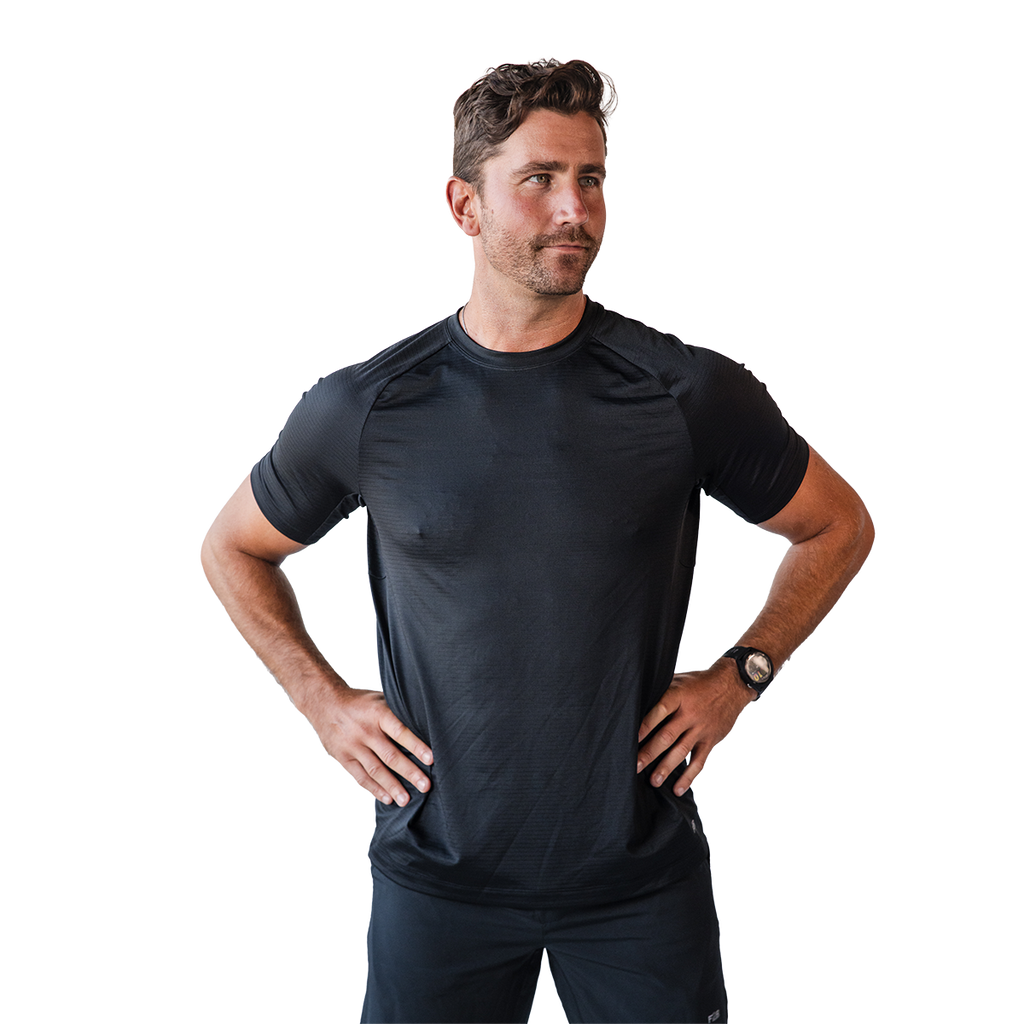 F2R Air Sense Textured Crew Neck Tee — Soft Meadow — Size Small — Alternate View 18