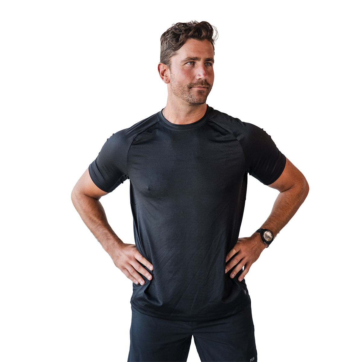 F2R Air Sense Textured Crew Neck Tee — Soft Meadow — Size Small — Alternate View 18