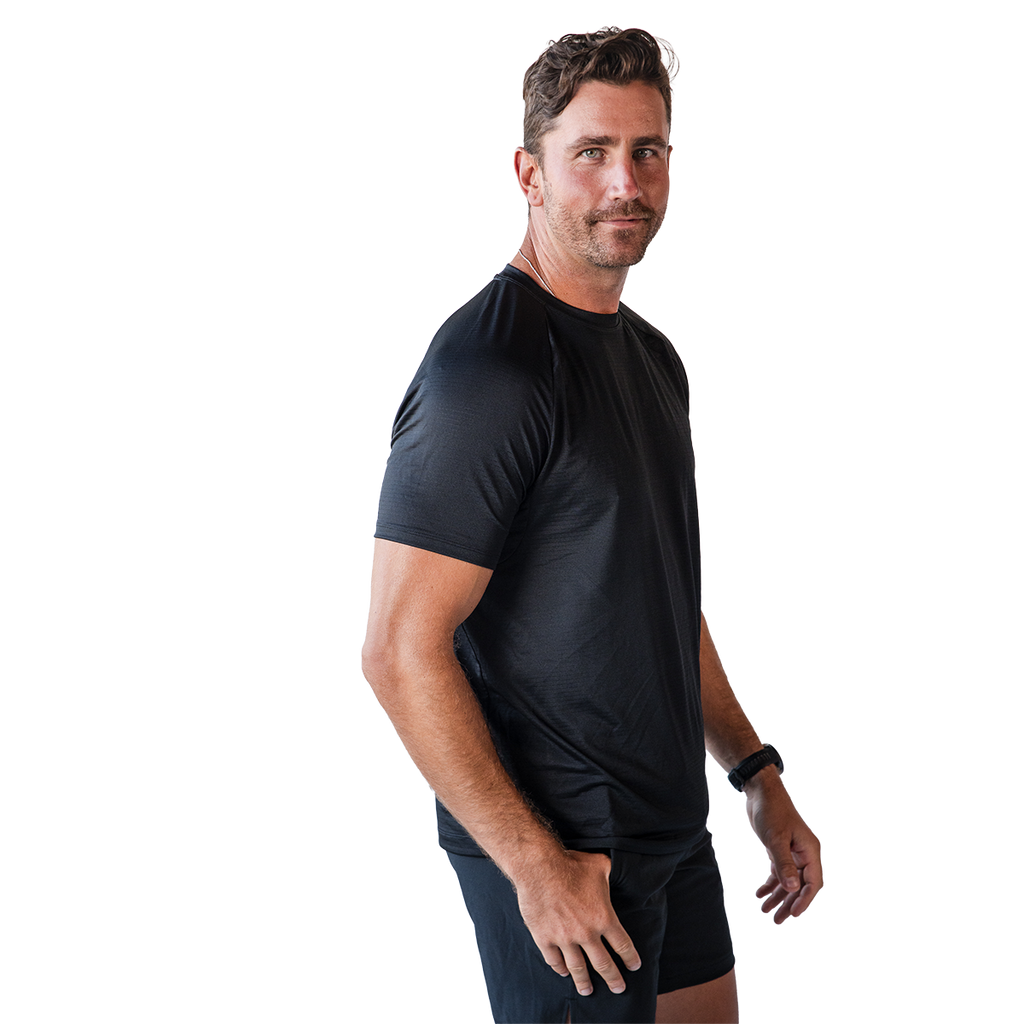 F2R Air Sense Textured Crew Neck Tee — Soft Meadow — Size Small — Alternate View 20