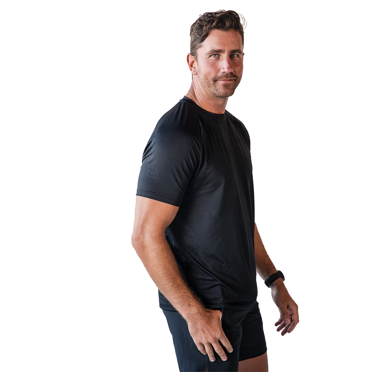 F2R Air Sense Textured Crew Neck Tee — Soft Meadow — Size Small — Alternate View 20