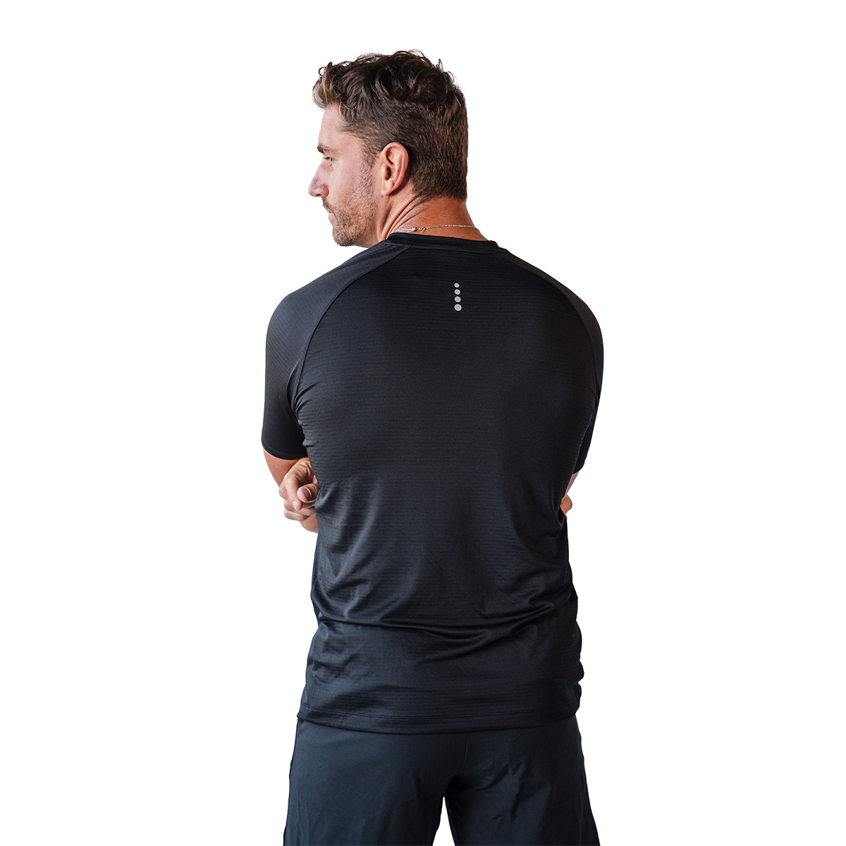 F2R Air Sense Textured Crew Neck Tee — Soft Meadow — Size Small — Alternate View 22