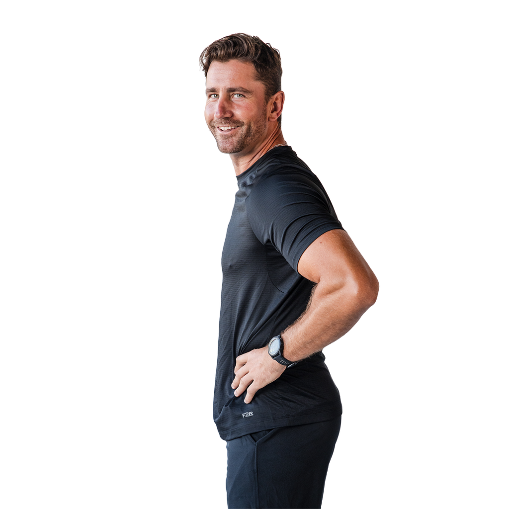 F2R Air Sense Textured Crew Neck Tee — Soft Meadow — Size Small — Alternate View 19