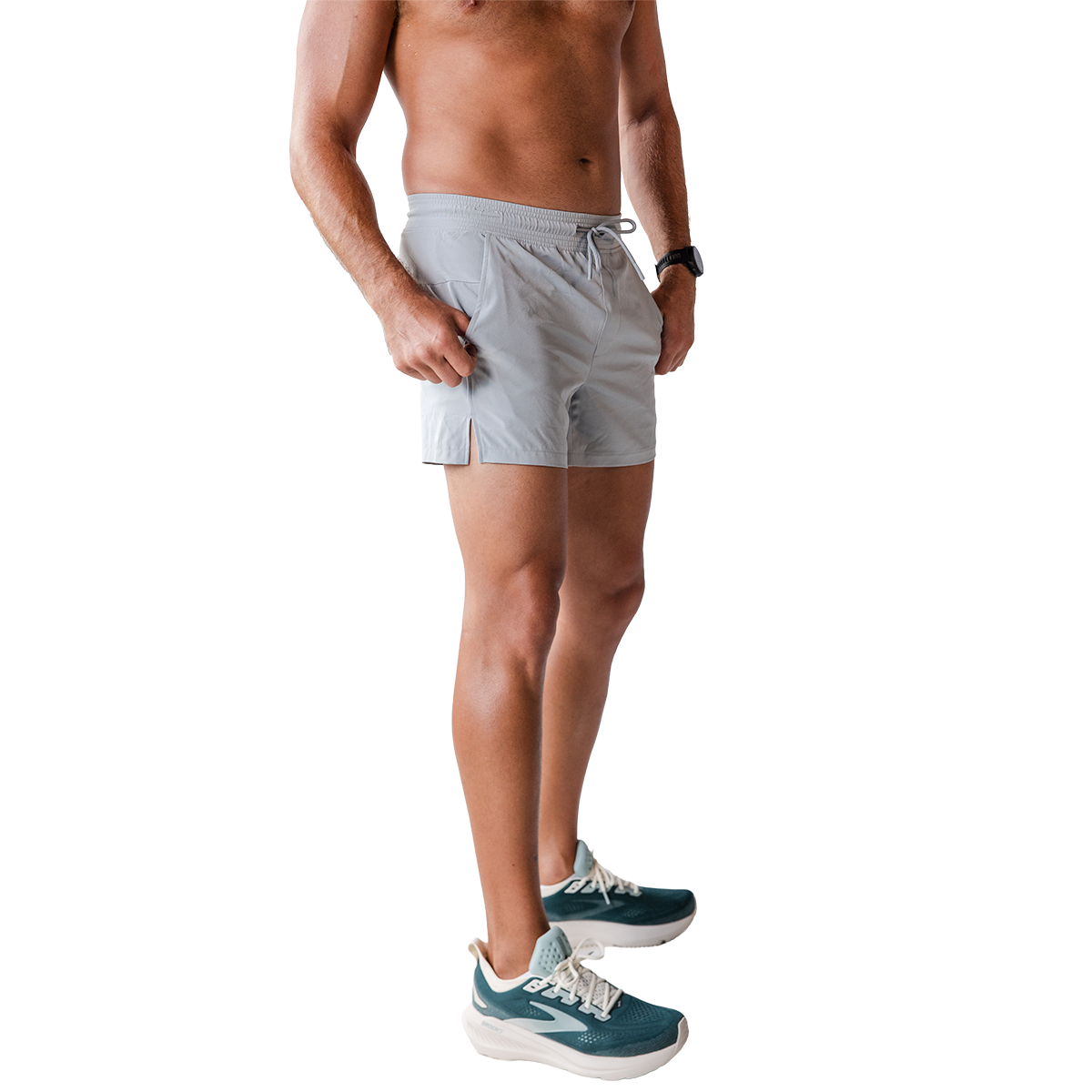 F2R Lightstreme 5" Short W/ Liner — Naval Blue — Size Small — Lifestyle View