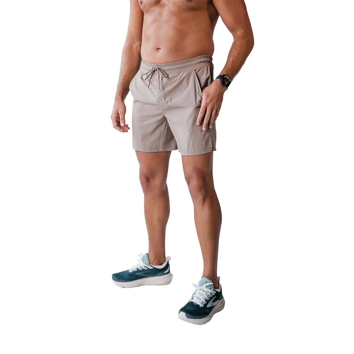 F2R Lightstreme 7" Short W/ Liner — Naval Blue — Size Small — Lifestyle View
