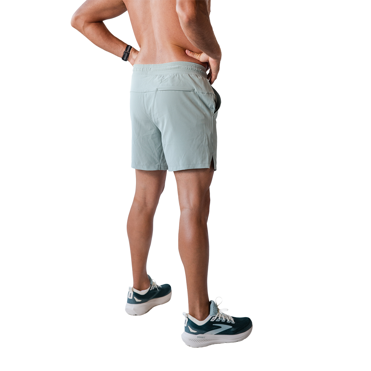 F2R Lightstreme 7" Short W/ Liner — Naval Blue — Size Small — Back View