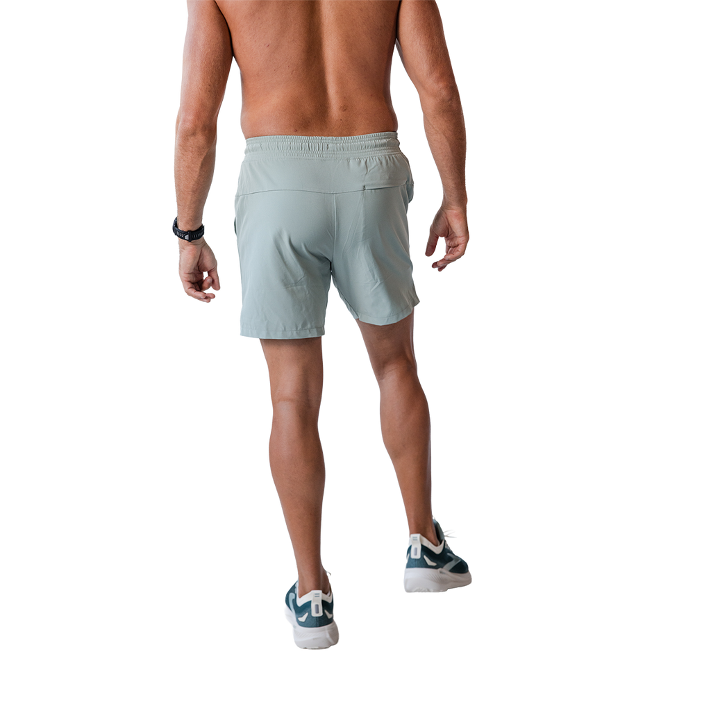 F2R Lightstreme 7" Short W/ Liner — Naval Blue — Size Small — Top View