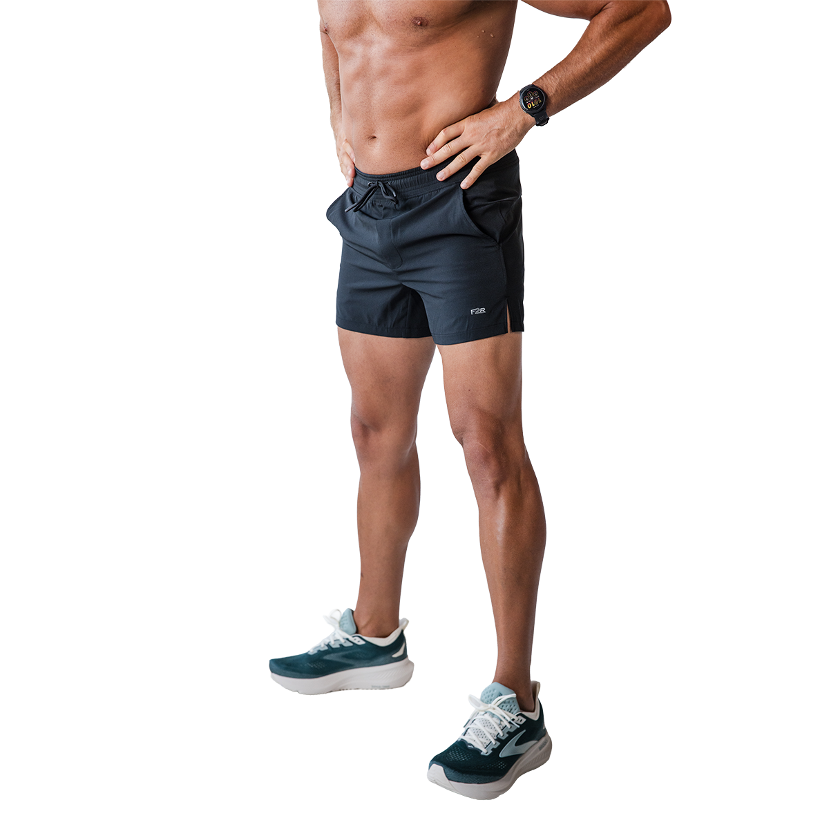 F2R Lightstreme 5" Short W/ Liner — Naval Blue — Size Small — Alternate View 15