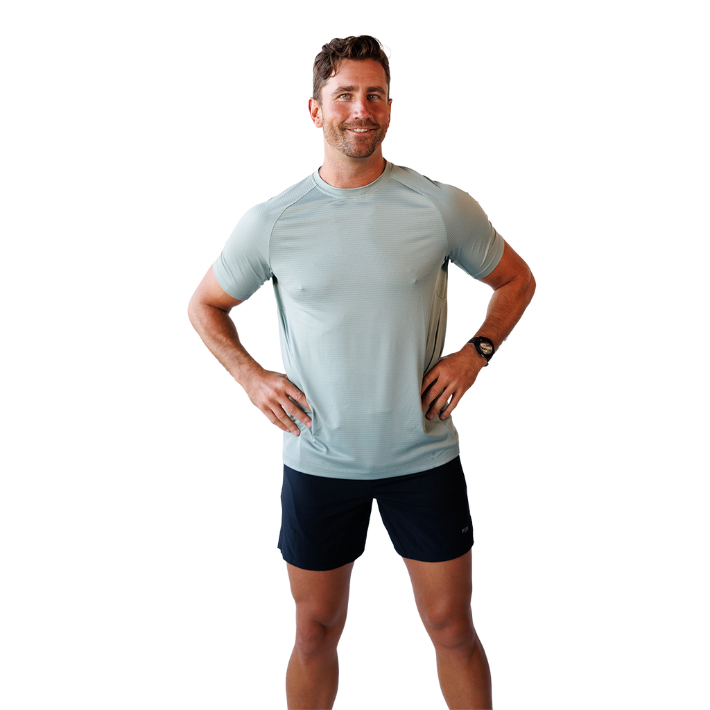 F2R Air Sense Textured Crew Neck Tee — Soft Meadow — Size Small — Alternate View 14