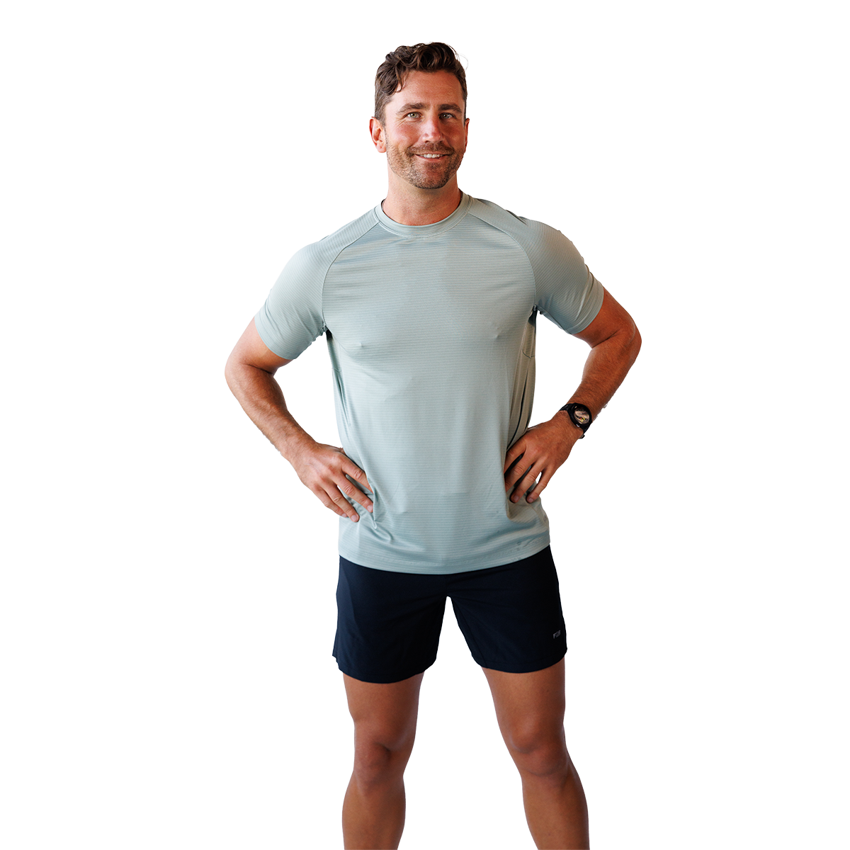 F2R Air Sense Textured Crew Neck Tee — Soft Meadow — Size Small — Alternate View 14