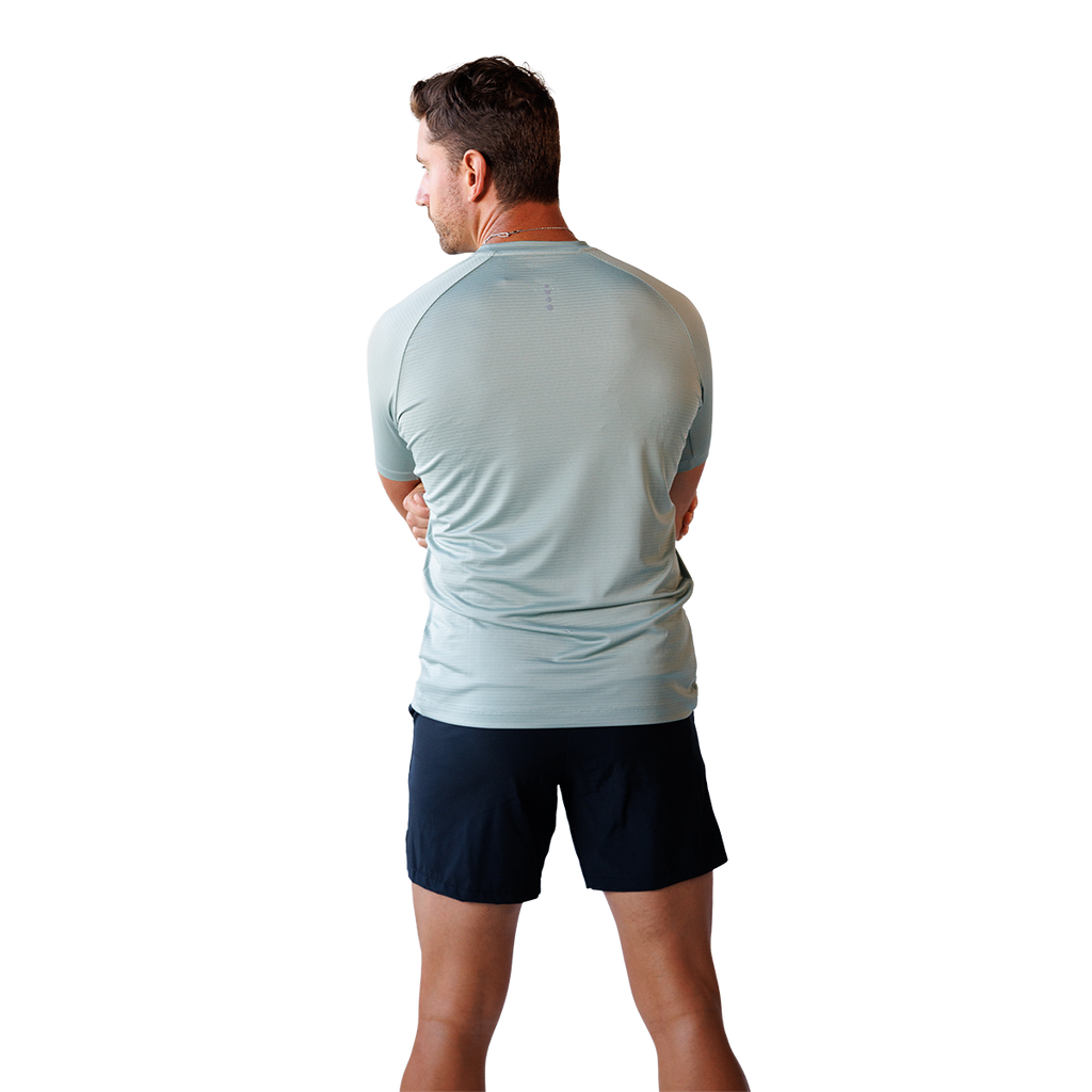 F2R Air Sense Textured Crew Neck Tee — Soft Meadow — Size Small — Alternate View 16