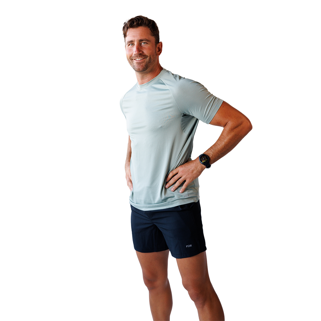 F2R Air Sense Textured Crew Neck Tee — Soft Meadow — Size Small — Alternate View 15