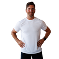 F2R Air Sense Textured Crew Neck Tee — Soft Meadow — Size Small — Front View