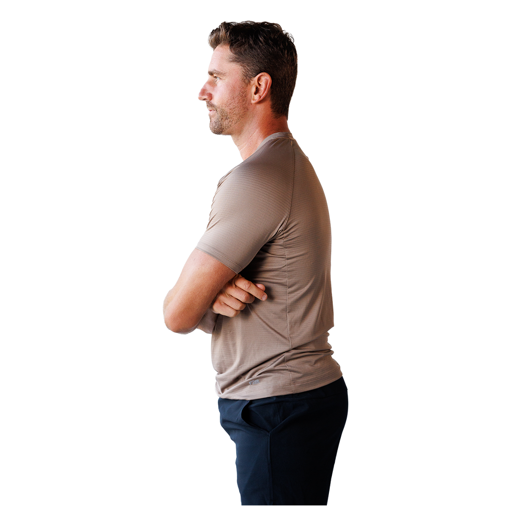 F2R Air Sense Textured Crew Neck Tee — Soft Meadow — Size Small — Alternate View 9