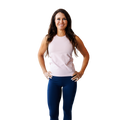 F2R Seamless Active Tank — Cherry Blossom — Size XSmall — Front View