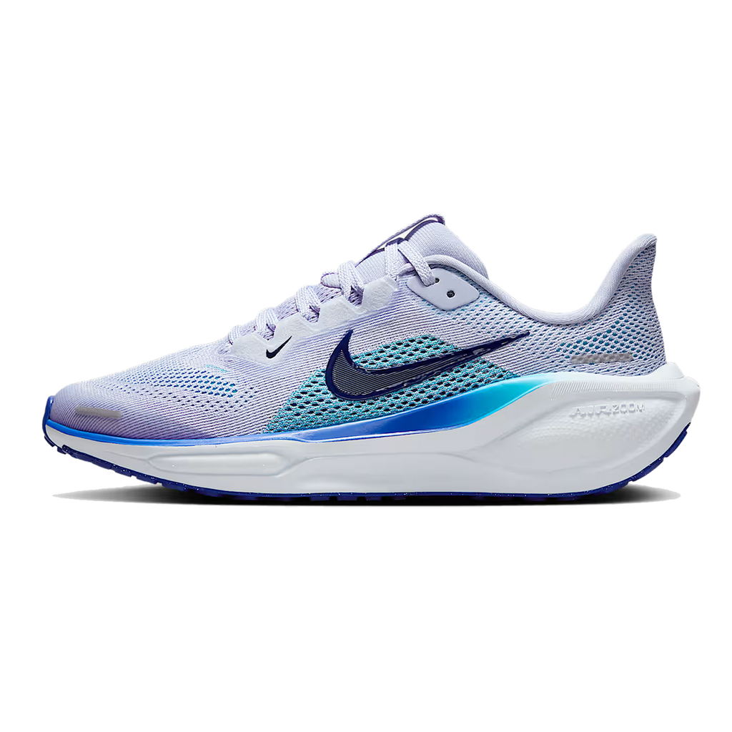 Nike Air Zoom Pegasus 41 GS — White - Bright Crimson - Magic Ember - Black — Size Y — Width 2.5 — Alternate View 9