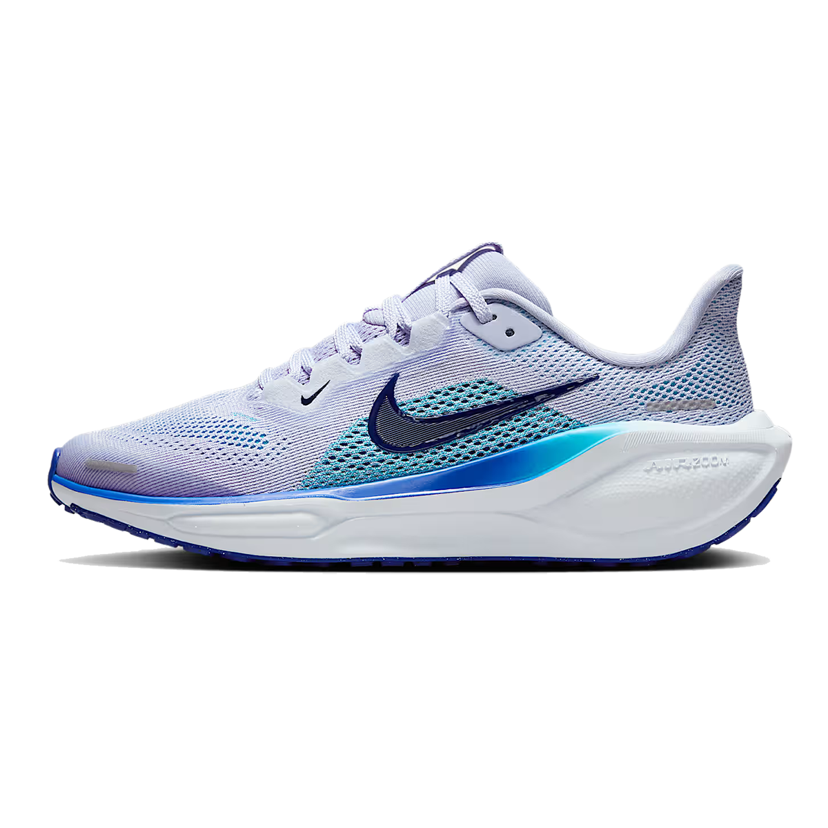 Nike Air Zoom Pegasus 41 GS — White - Bright Crimson - Magic Ember - Black — Size Y — Width 2.5 — Alternate View 9