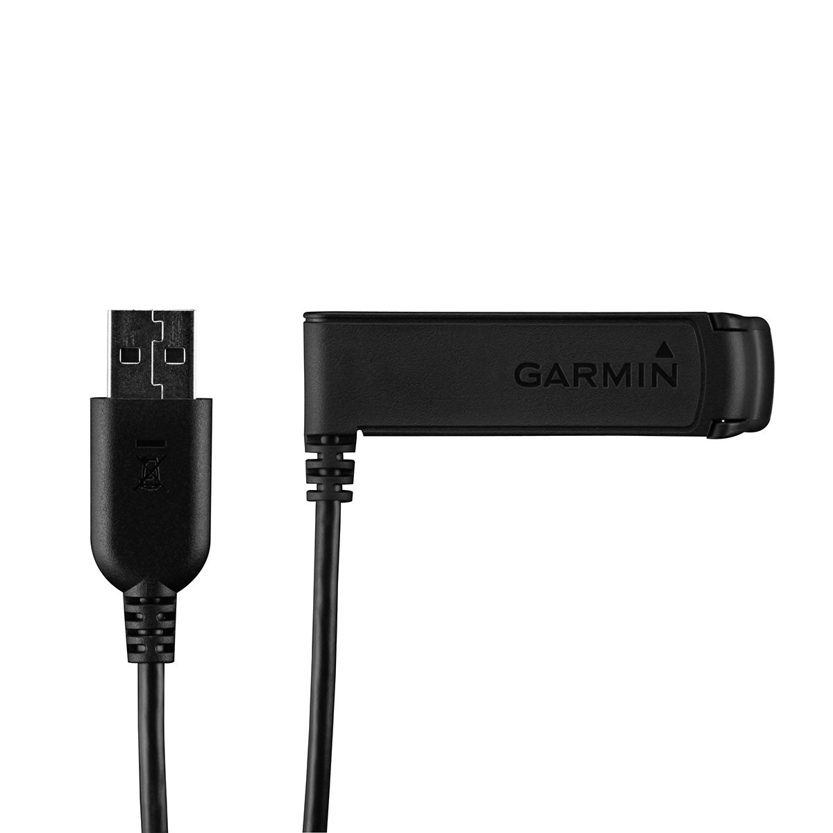 Garmin Fenix 2 Charging Clip — Black — Front View