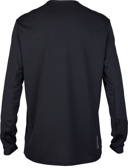 Fox Defend Long Sleeve Mens Cycling Jersey - Black