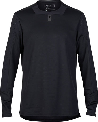 Fox Defend Long Sleeve Mens Cycling Jersey - Black