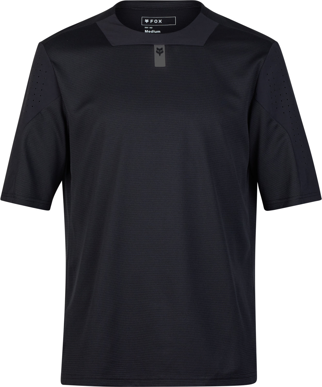 Fox Defend Short Sleeve Mens Cycling Jersey - Black