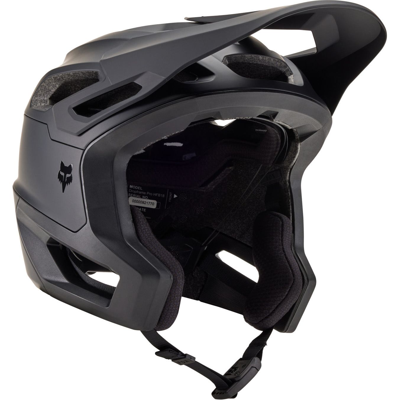 Fox Dropframe Pro MTB Full Face Cycling Helmet - Black