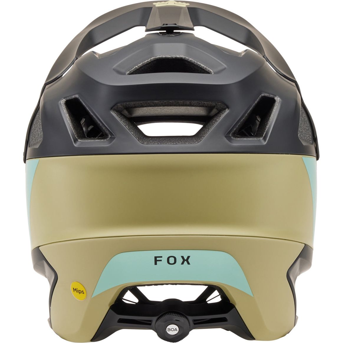 Fox Dropframe Pro MTB Full Face Cycling Helmet - Brown