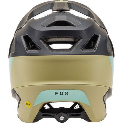 Fox Dropframe Pro MTB Full Face Cycling Helmet - Brown