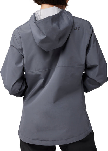 Fox Ranger 2.5L Water Womens Cycling Jacket - Grey