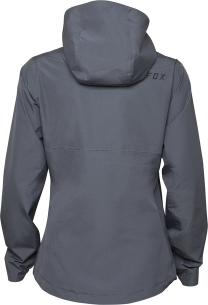 Fox Ranger 2.5L Water Womens Cycling Jacket - Grey