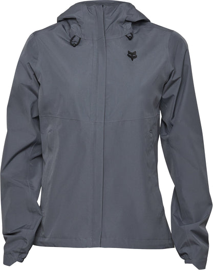 Fox Ranger 2.5L Water Womens Cycling Jacket - Grey