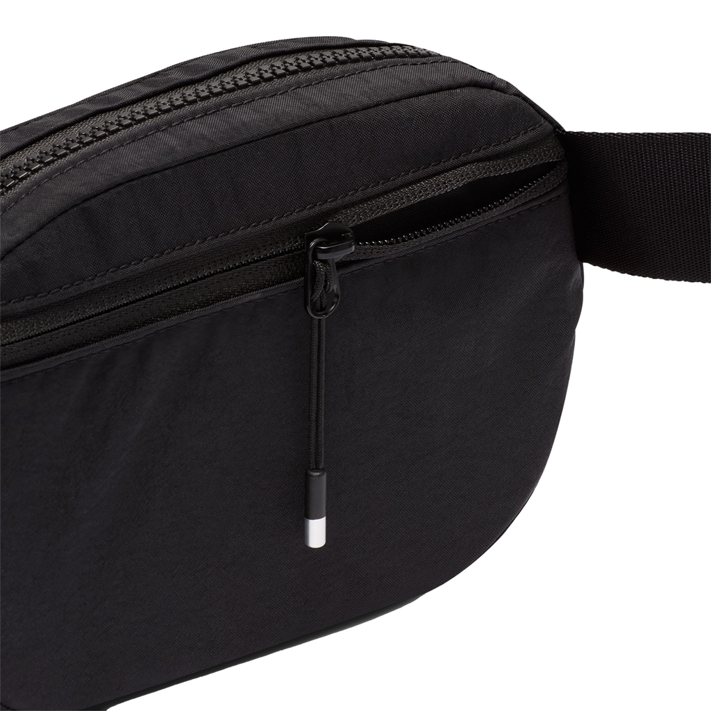 Nike Aura Crossbody — Smokey Blue - Matte Silver — Size One Size — Detail View