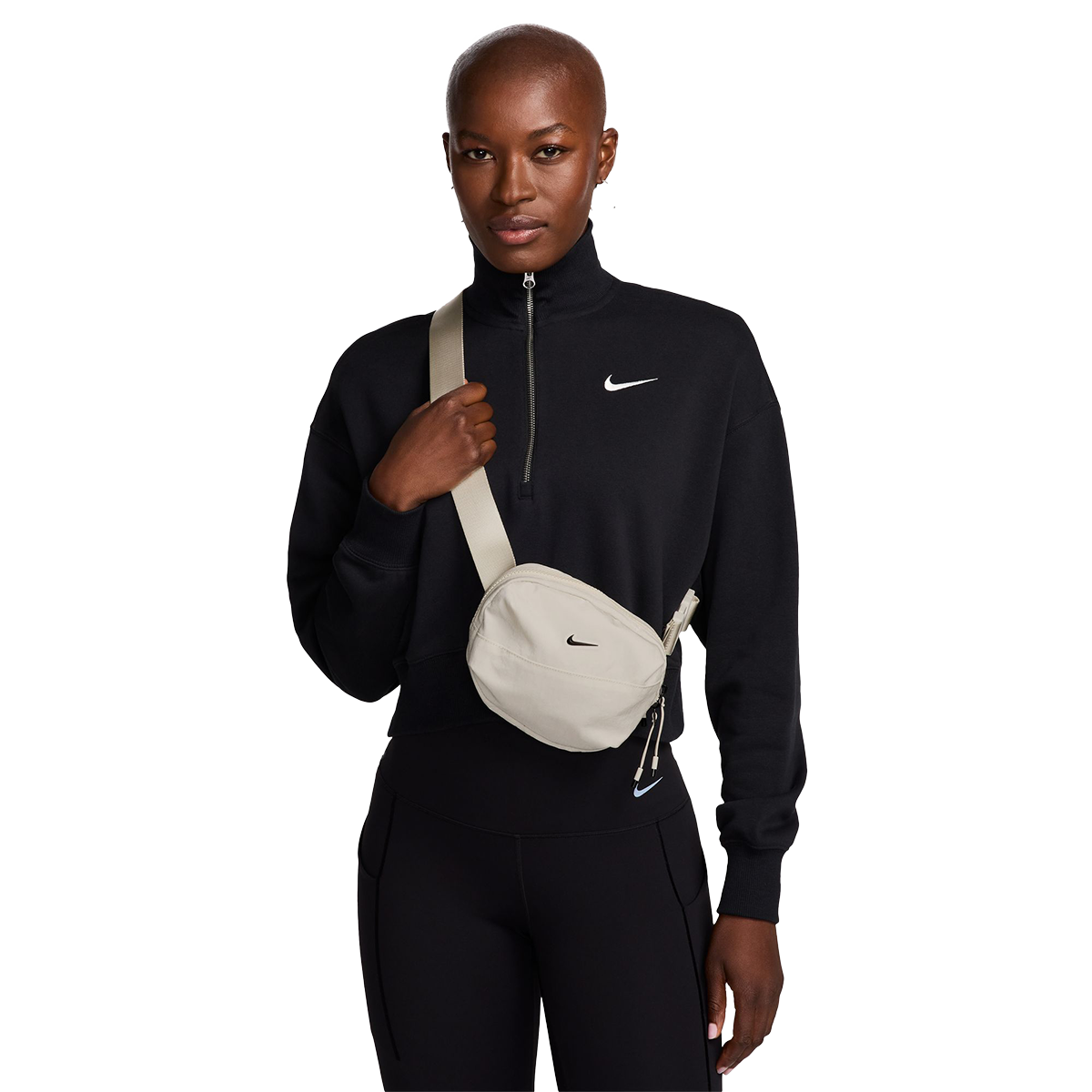 Nike Aura Crossbody — Smokey Blue - Matte Silver — Size One Size — Alternate View 7