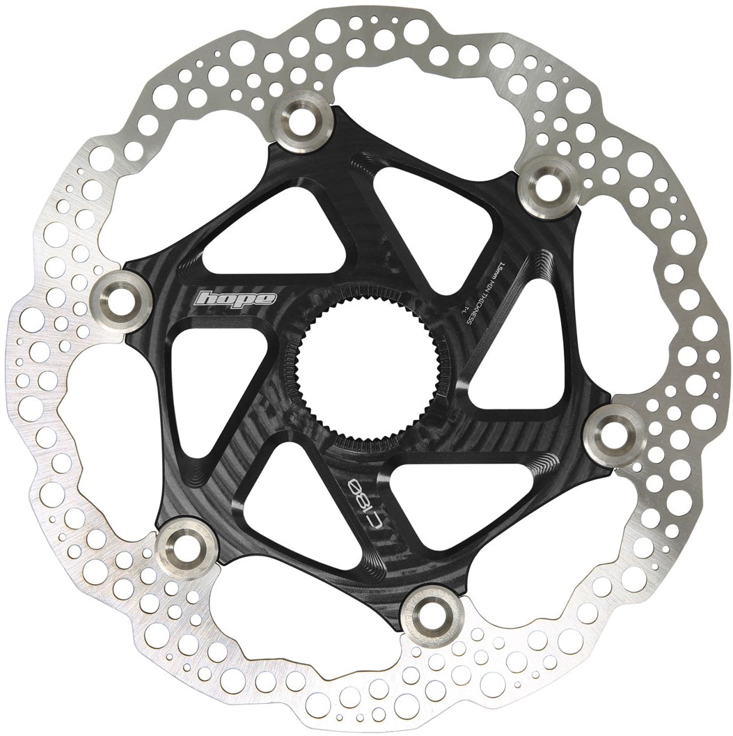 Hope MTB Centre Lock Rotor Disc 180mm - Black