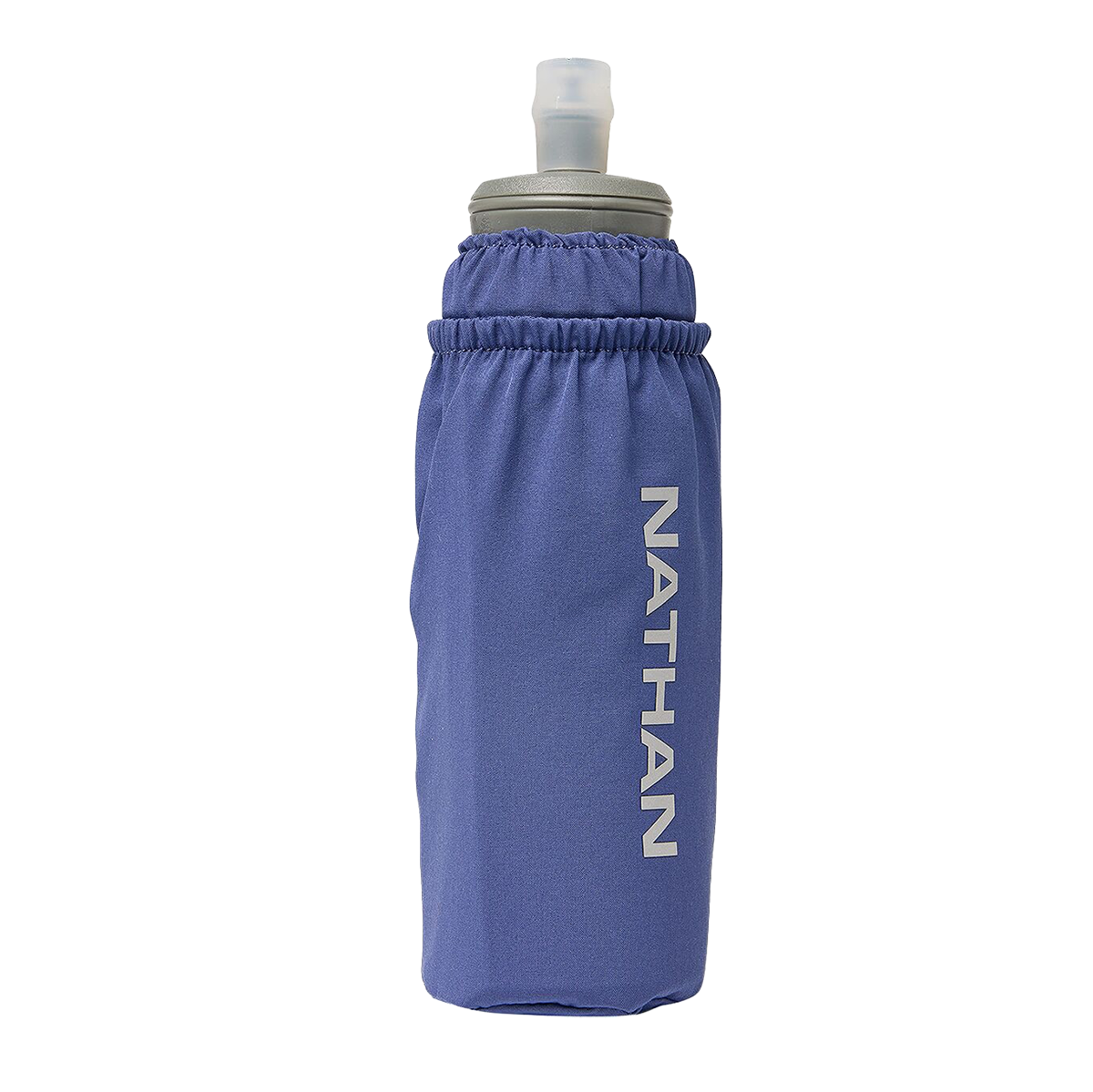 Nathan Pinnacle 14oz Soft Flask — Sage Green - Reflective Silver — Alternate View 32