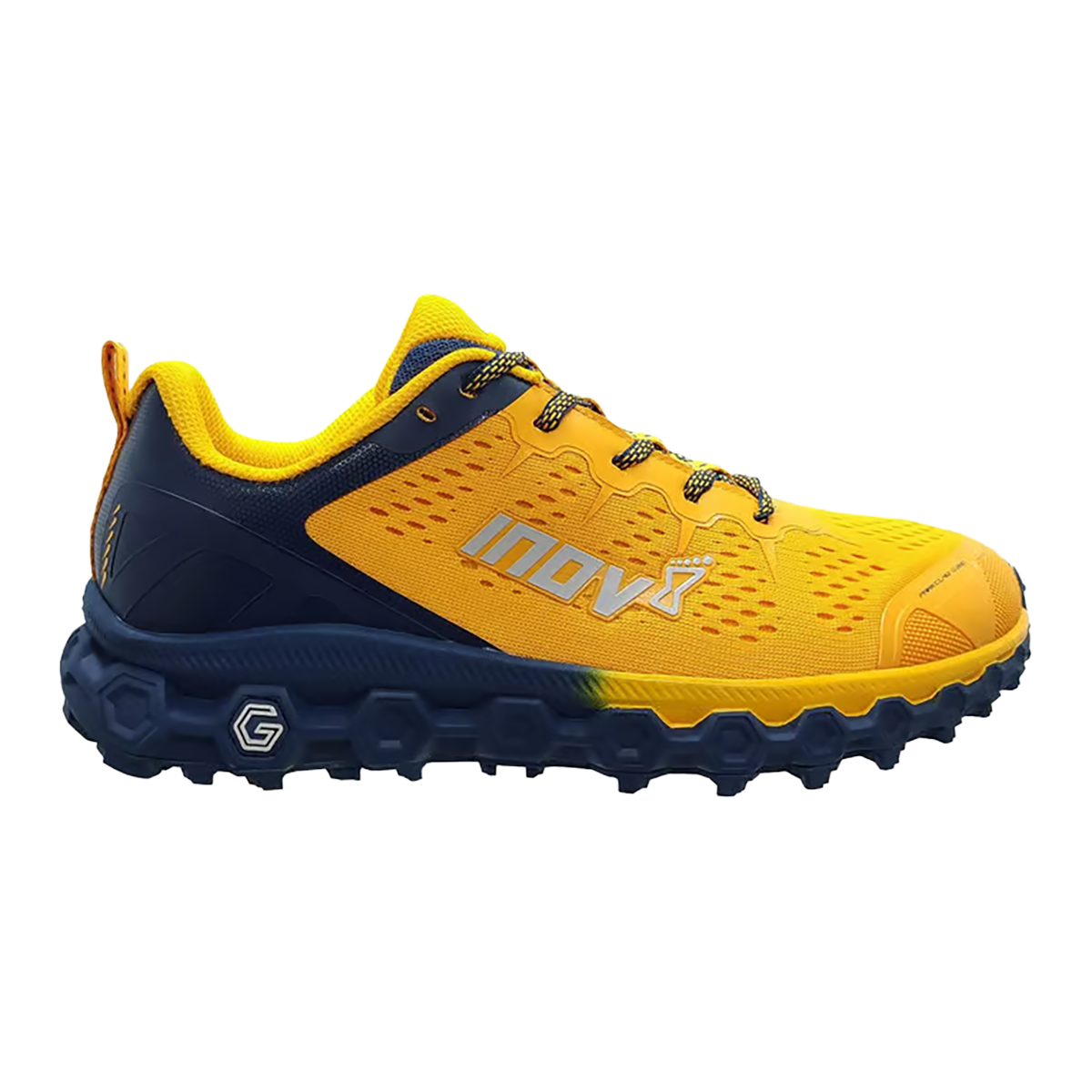 Inov-8 Parkclaw G 280 — Nectar - Navy — Size D — Width 7.5 — Front View