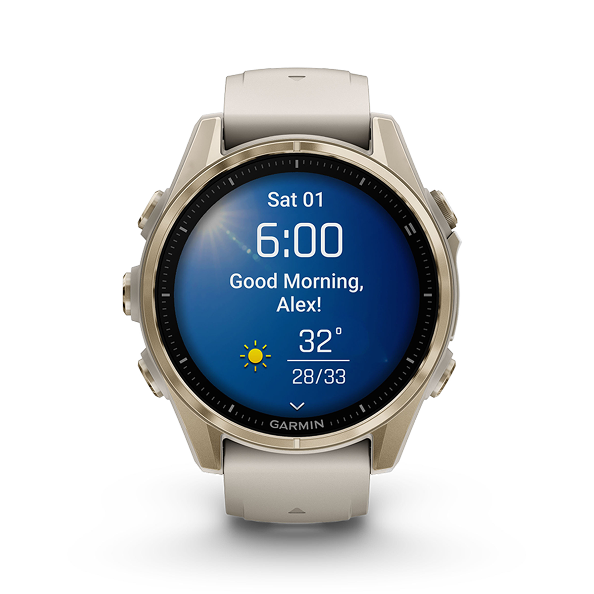 Garmin Fenix 8 Amoled — Carbon Gray DLC Titanium Black - Pebble Gray — Size 51 mm — Alternate View 30