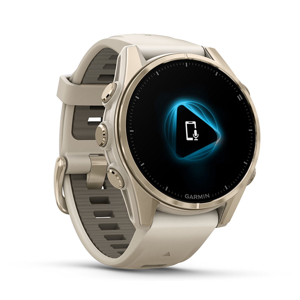 Garmin Fenix 8 Amoled — Carbon Gray DLC Titanium Black - Pebble Gray — Size 51 mm — Alternate View 32