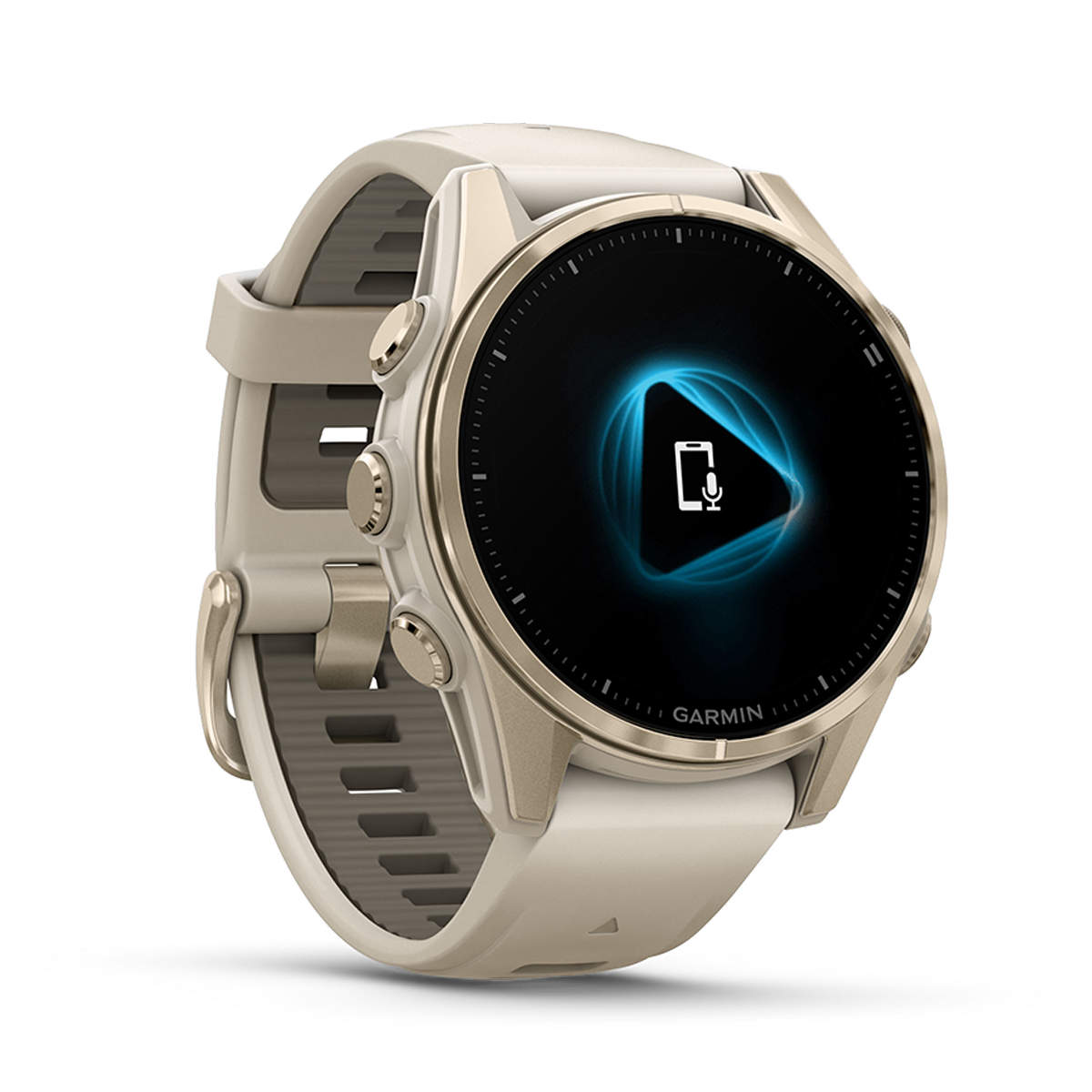 Garmin Fenix 8 Amoled — Carbon Gray DLC Titanium Black - Pebble Gray — Size 51 mm — Alternate View 32